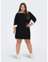 ONLY Carmakoma Rochie tricotat negru - Pled.ro