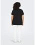 ONLY Carmakoma Tricou auriu / lila / negru - Pled.ro