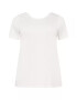 ONLY Curve Tricou 'CARRIE' alb natural - Pled.ro