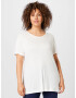 ONLY Curve Tricou 'CARRIE' alb natural - Pled.ro