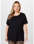 ONLY Curve Tricou 'GITTA' negru - Pled.ro