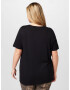 ONLY Curve Tricou 'GITTA' negru - Pled.ro