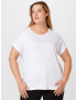 ONLY Curve Tricou 'MOSTER' alb - Pled.ro