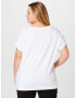 ONLY Curve Tricou 'MOSTER' alb - Pled.ro