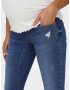 Only Maternity Jeans 'Wauw' albastru denim / gri - Pled.ro