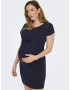 Only Maternity Rochie 'May' albastru noapte / roșu pastel / alb natural - Pled.ro