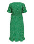 Only Maternity Rochie 'Olivia' verde / alb - Pled.ro