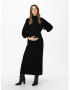 Only Maternity Rochie tricotat 'Lucca' negru - Pled.ro