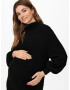 Only Maternity Rochie tricotat 'Lucca' negru - Pled.ro