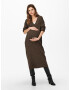 Only Maternity Rochie tricotat maro închis - Pled.ro