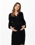 Only Maternity Rochie tricotat 'Xenia' negru - Pled.ro