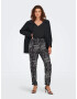 ONLY Pantaloni 'Mille' negru / alb - Pled.ro