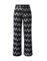 ONLY Pantaloni 'NEW QUEEN' negru / argintiu - Pled.ro