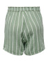 ONLY Pantaloni 'NORA' verde pastel / alb - Pled.ro