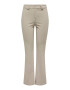 ONLY Pantaloni 'PEACH' alb kitt - Pled.ro