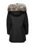 ONLY Parka de iarnă 'Katy' gri deschis / negru - Pled.ro