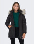 ONLY Parka de iarnă 'Katy' gri deschis / negru - Pled.ro