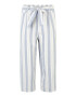 Only Petite Pantaloni 'Caro' azuriu / gri deschis / alb natural - Pled.ro