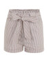 Only Petite Pantaloni 'SMILLA' brocart / alb - Pled.ro