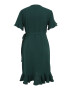 Only Petite Rochie 'METTE' verde închis - Pled.ro