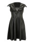 Only Petite Rochie 'MINJA FAUX' negru - Pled.ro