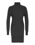 Only Petite Rochie tricotat 'SASHA' gri metalic - Pled.ro