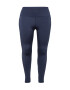 Only Play Curvy Pantaloni sport 'EBLO' albastru fumuriu / albastru noapte / galben - Pled.ro