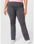 Only Play Curvy Pantaloni sport gri metalic - Pled.ro