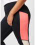 Only Play Curvy Pantaloni sport 'PERI' gri deschis / roz / negru / alb - Pled.ro