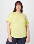 Only Play Curvy Tricou funcțional 'FREI' galben citron - Pled.ro