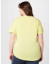 Only Play Curvy Tricou funcțional 'FREI' galben citron - Pled.ro