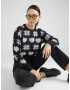 ONLY Pulover 'XMAS LOVE' negru / alb murdar - Pled.ro