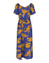 ONLY Rochie 'ALMA' bleumarin / galben - Pled.ro