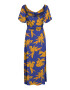 ONLY Rochie 'ALMA' bleumarin / galben - Pled.ro