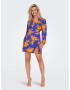 ONLY Rochie 'Alma Life' albastru / portocaliu / roz - Pled.ro