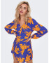 ONLY Rochie 'Alma Life' albastru / portocaliu / roz - Pled.ro