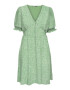 ONLY Rochie 'Amanda' verde deschis / alb - Pled.ro