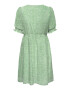 ONLY Rochie 'Amanda' verde deschis / alb - Pled.ro