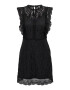 ONLY Rochie de cocktail 'New Karo' negru - Pled.ro