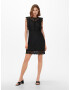 ONLY Rochie de cocktail 'New Karo' negru - Pled.ro