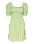 ONLY Rochie de vară 'Flow' verde deschis / alb - Pled.ro