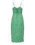 ONLY Rochie de vară 'Leonora' verde / alb - Pled.ro