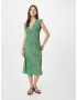 ONLY Rochie de vară 'MAY' verde deschis / negru / alb - Pled.ro