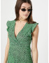 ONLY Rochie de vară 'MAY' verde deschis / negru / alb - Pled.ro