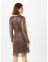 ONLY Rochie 'FALLON' maro / auriu / argintiu - Pled.ro