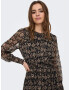 ONLY Rochie 'Isla' nisipiu / grej / roz deschis / negru - Pled.ro