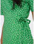 ONLY Rochie 'MAY' verde iarbă / alb - Pled.ro