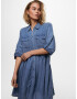 ONLY Rochie tip bluză albastru denim - Pled.ro