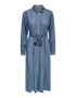 ONLY Rochie tip bluză 'BEA' albastru denim - Pled.ro