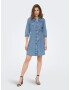 ONLY Rochie tip bluză 'HELLE HARLOW' albastru denim - Pled.ro